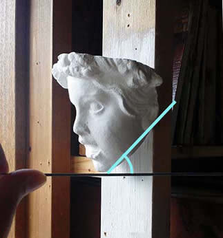 測り棒の持ち方と測り方