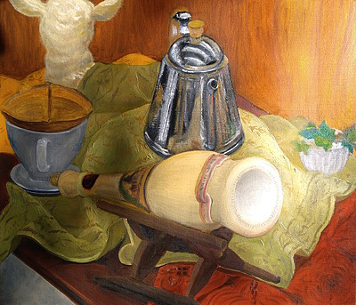 iketani 油彩作品