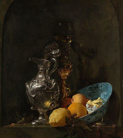 Willem_Kalf　静物画