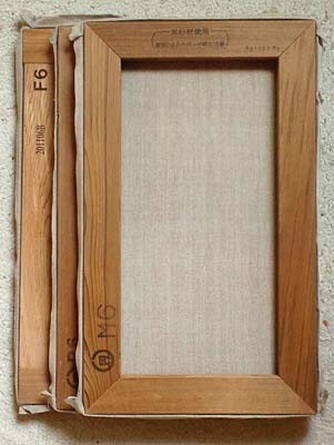 キャンバスＦ・Ｐ・Ｍ規格の違い、長辺の長さは変わりません