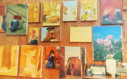 稲城市から通いやすい絵画教室の生徒作品