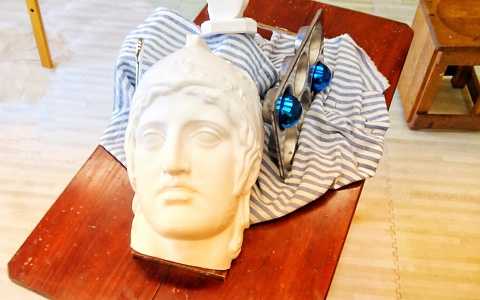 木炭デッサンのモチーフ