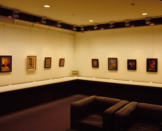 2015名古屋三越個展会場、掛川和彦