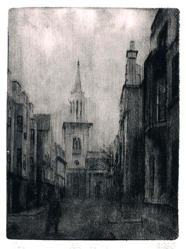 カズヒコカケガワ作品、銅版画02