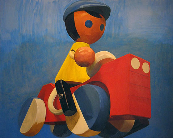 カズヒコ　カケガワ　油彩作品　sphinx1